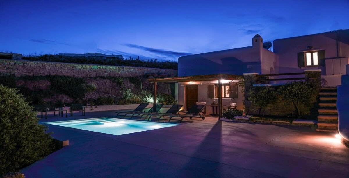 Mykonos Town Ortus Ivory Mykonian Lux Villa With Pool! מראה חיצוני תמונה