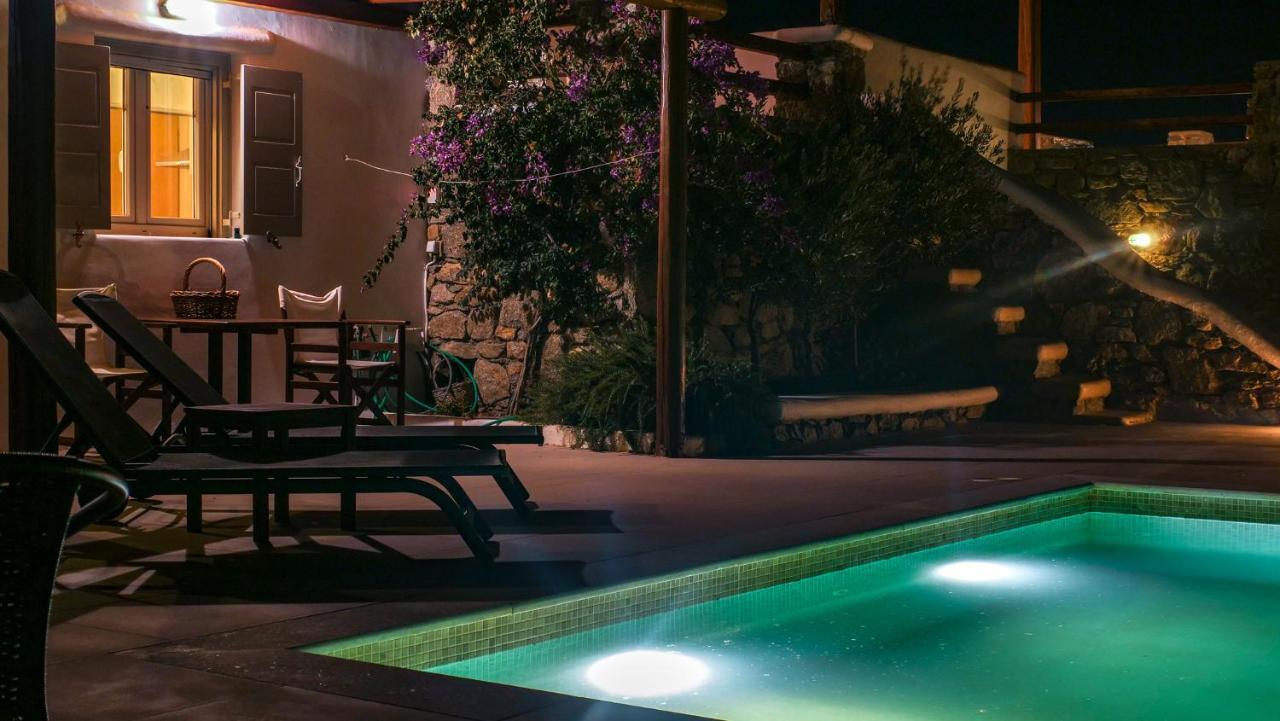 Mykonos Town Ortus Ivory Mykonian Lux Villa With Pool! מראה חיצוני תמונה